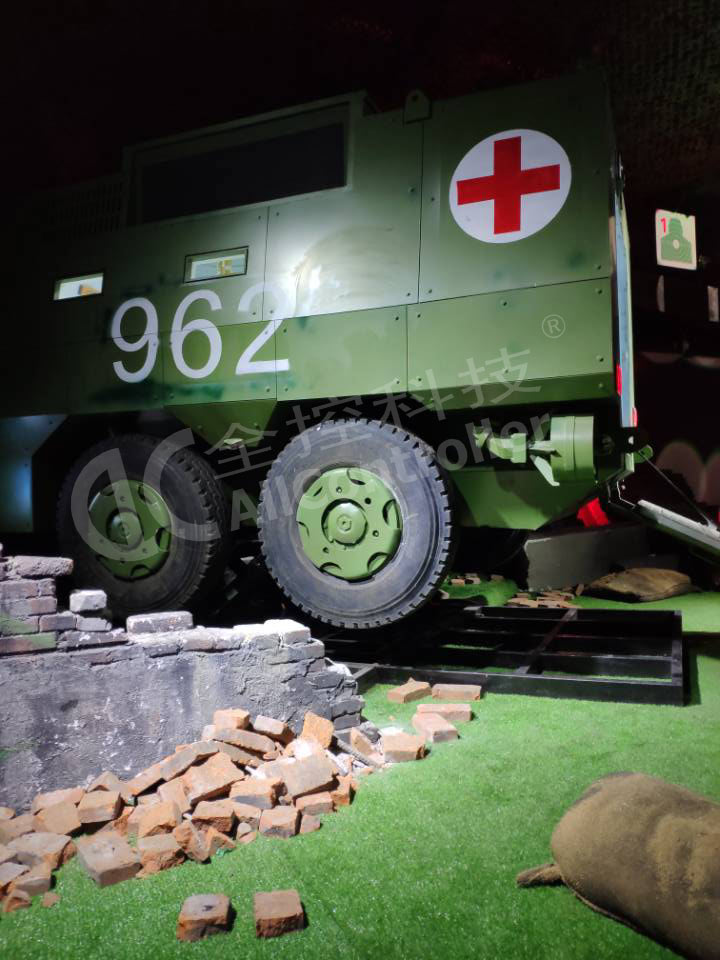 六自由度戰(zhàn)地救護車模擬器