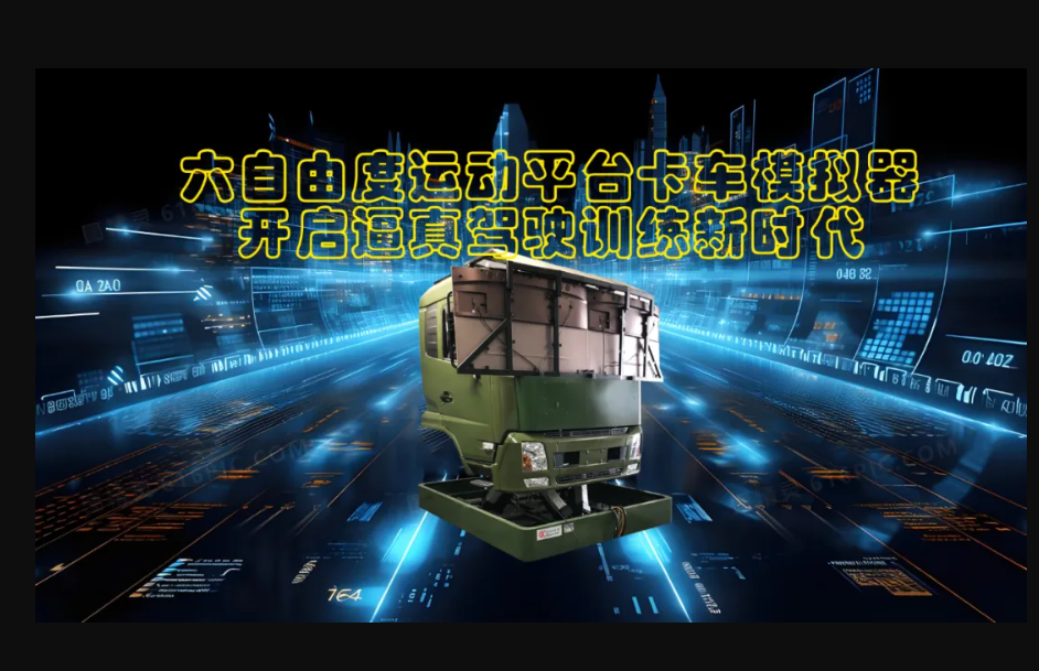 六自由度運(yùn)動(dòng)平臺(tái)卡車模擬器：開啟逼真駕駛訓(xùn)練新時(shí)代
