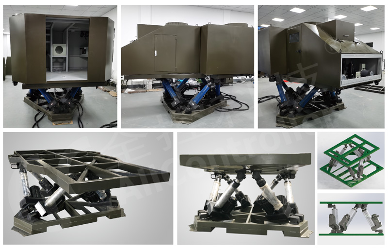 2 六自由度坦克駕駛訓練模擬器案例